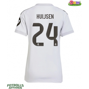 Real Madrid Dean Huijsen #24 Hemmatröja Kvinnor 2025-26 Kortärmad